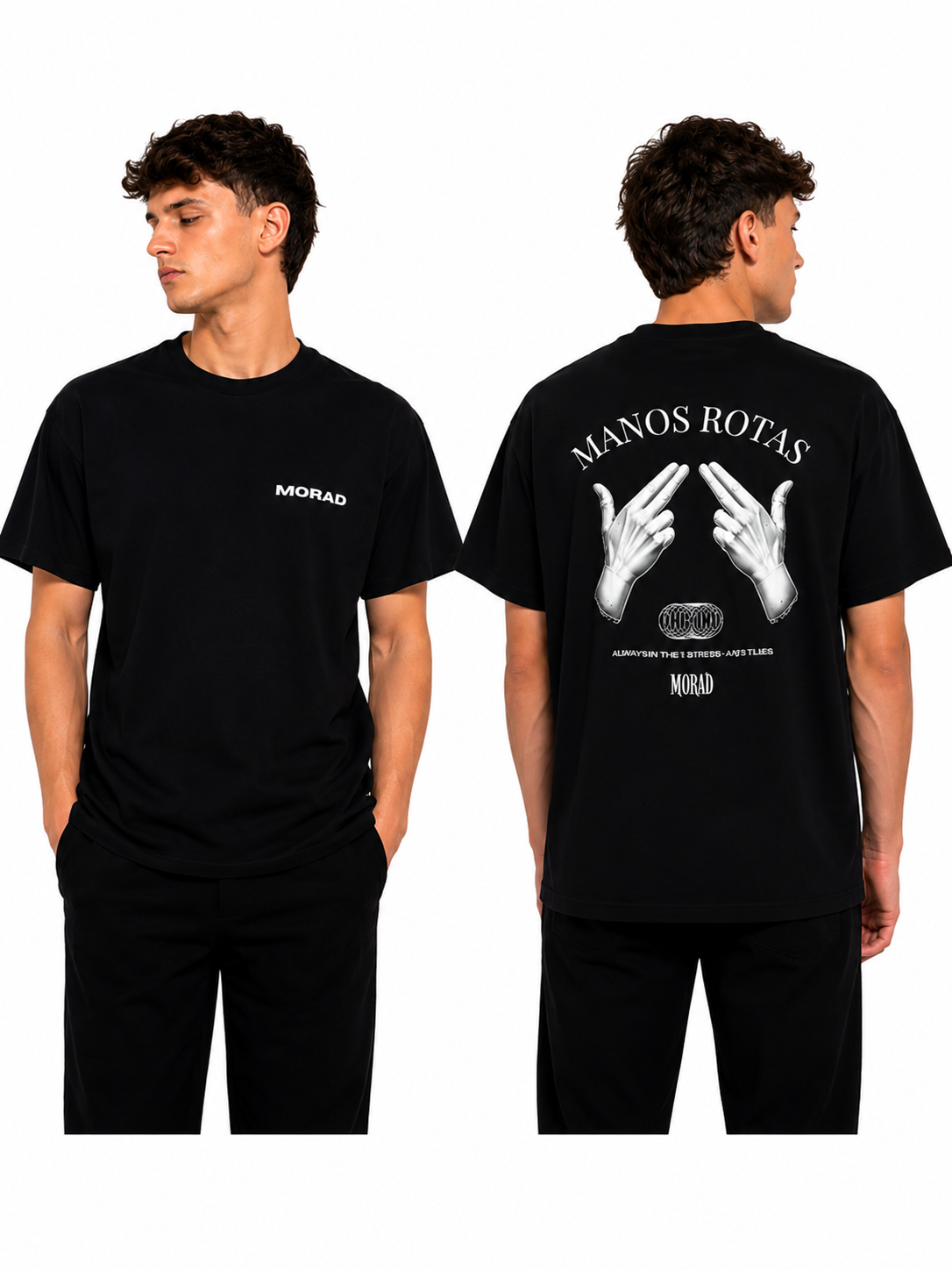 T-shirt manos rotas
